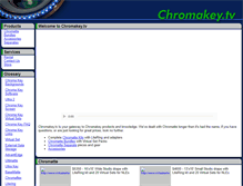 Tablet Screenshot of chromakey.tv